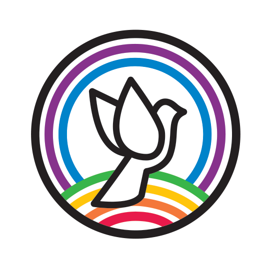 IFC Logo with dove and rainbow colors